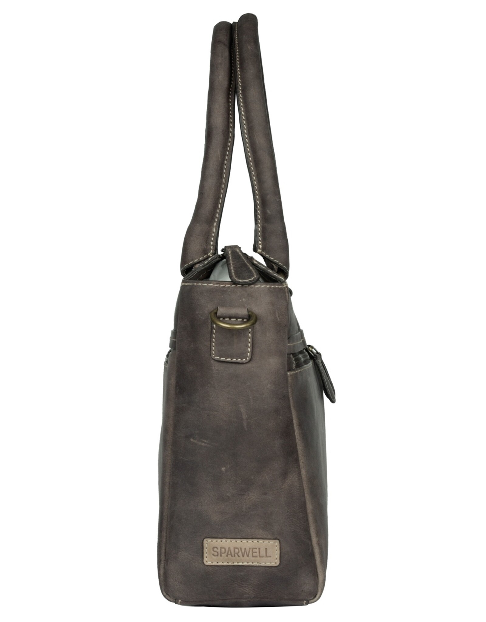 Sparwell Leather bags - Sparwell Vintage Handbag & Shoulder Bag Hunter Leather Tenacious Teresa