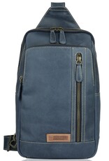 Bear Design Leather shoulderbags Leather crossbody bags - Sparwell Crossbody bag Tenacious Trey blue