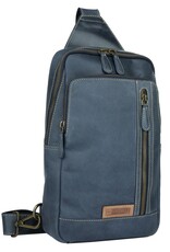 Bear Design Leather shoulderbags Leather crossbody bags - Sparwell Crossbody bag Tenacious Trey blue
