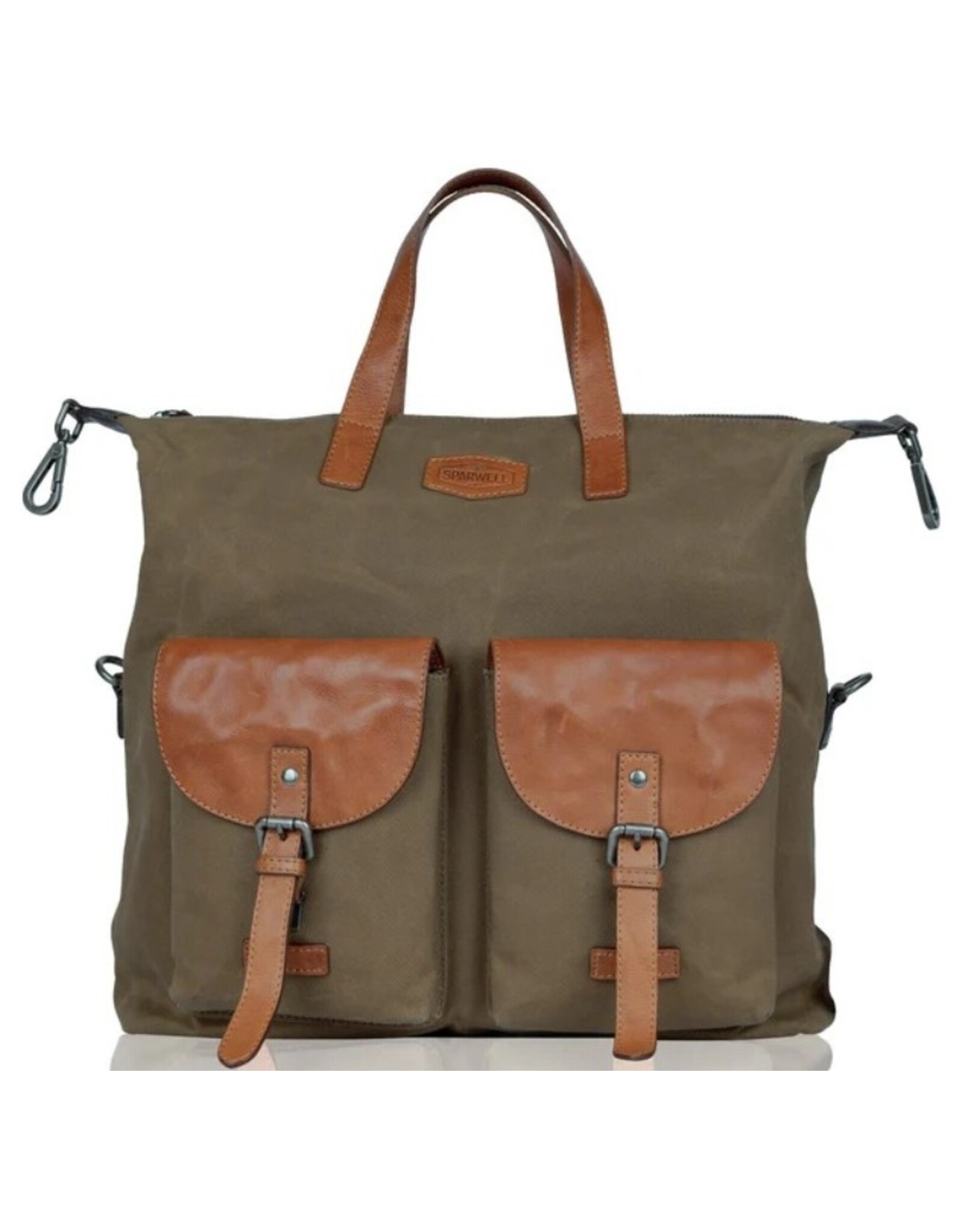 Sparwell Leather backpacks Leather shoppers - Sparwell Backpack -Crossbody Skillfull Skyler green