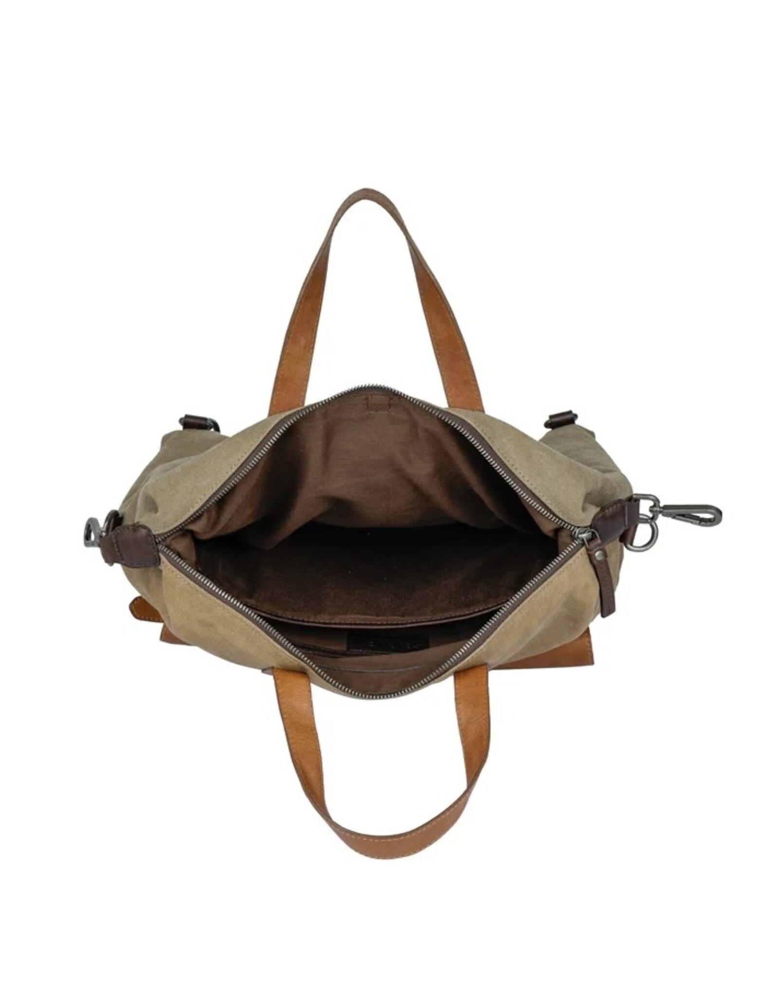 Sparwell Leren rugzakken  Leren shoppers - Sparwell Rugzak -Crossbody Skillfull Skyler groen