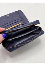 Bellicci Leren Portemonnees - Bellicci Portemonne Greta blauw