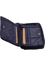 Bellicci Leather Wallets - Bellicci Greta Wallet blue
