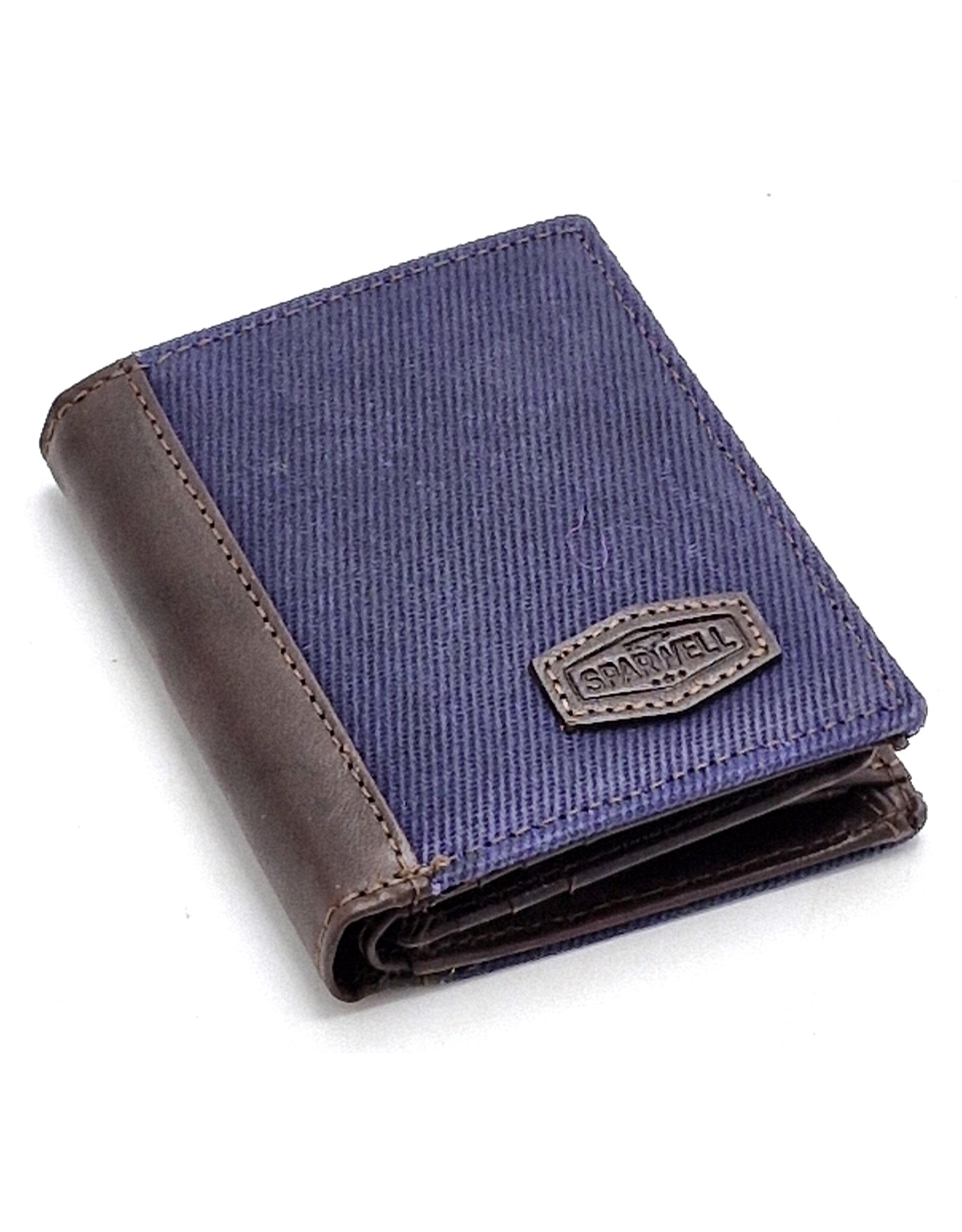 Sparwell Leren Portemonnees - Sparwell RFID-Portemonnee Sullivan navy