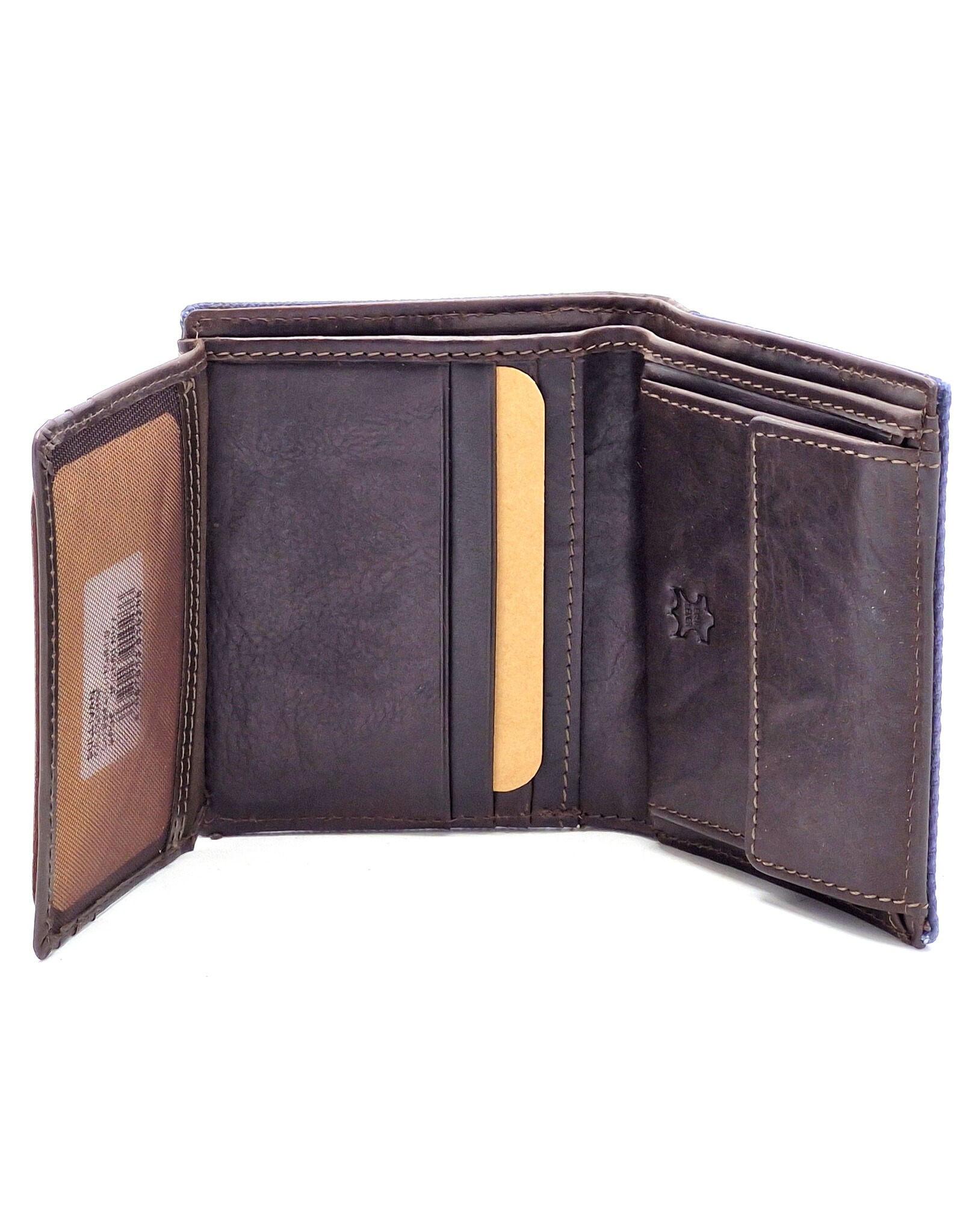 Sparwell Leren Portemonnees - Sparwell RFID-Portemonnee Sullivan navy