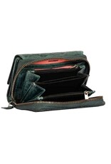Jamestown Leather Wallets - Jamestown Wallet Lily turquoise