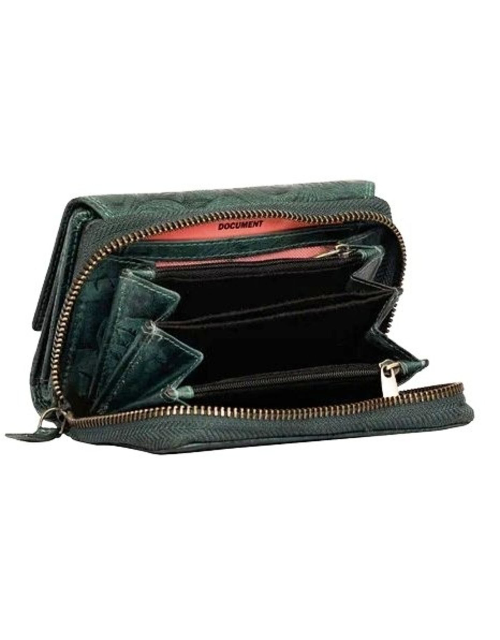 Jamestown Leather Wallets - Jamestown Wallet Lily turquoise