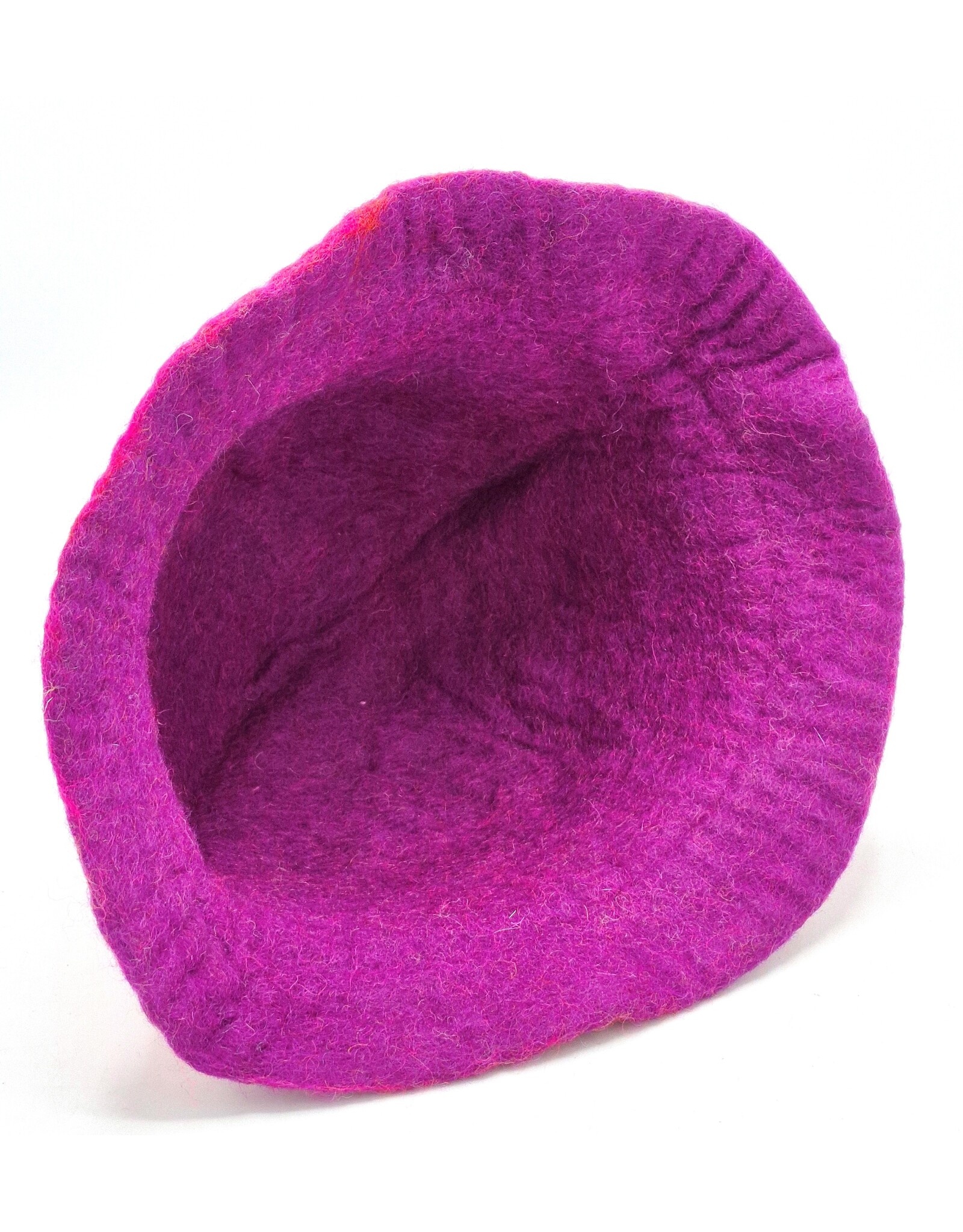 Trukado Miscellaneous -  Felt hat - Sauna cap Bordeaux-Orange-Pink