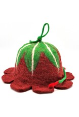 Trukado Miscellaneous - Felt hat - Sauna cap Flower  Bordeaux