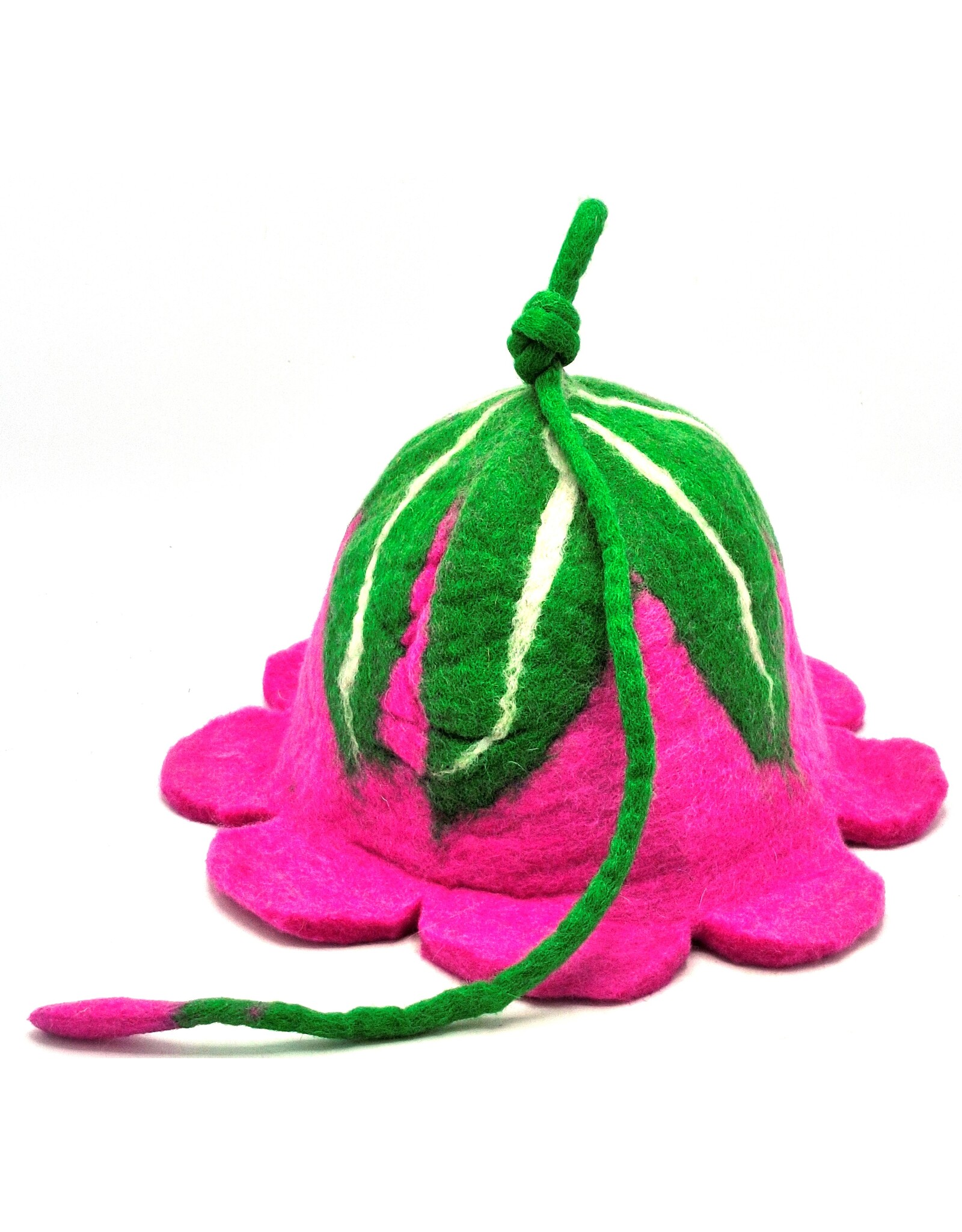 Trukado Miscellaneous - Felt Hat - Flower Sauna Cap (fuchsia)