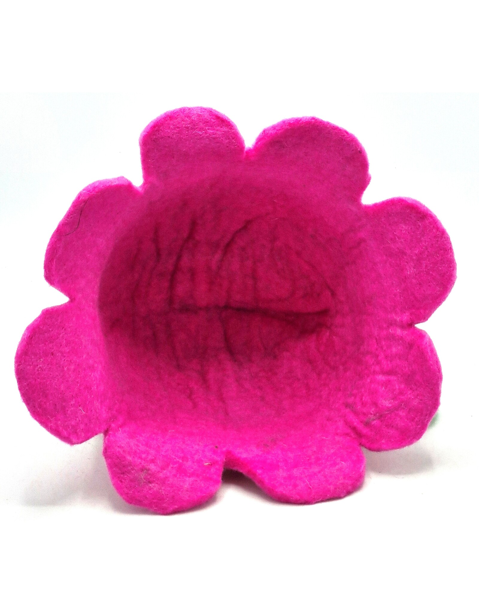 Trukado Miscellaneous - Vilten Hoed - Sauna muts Bloem (fuchsia)