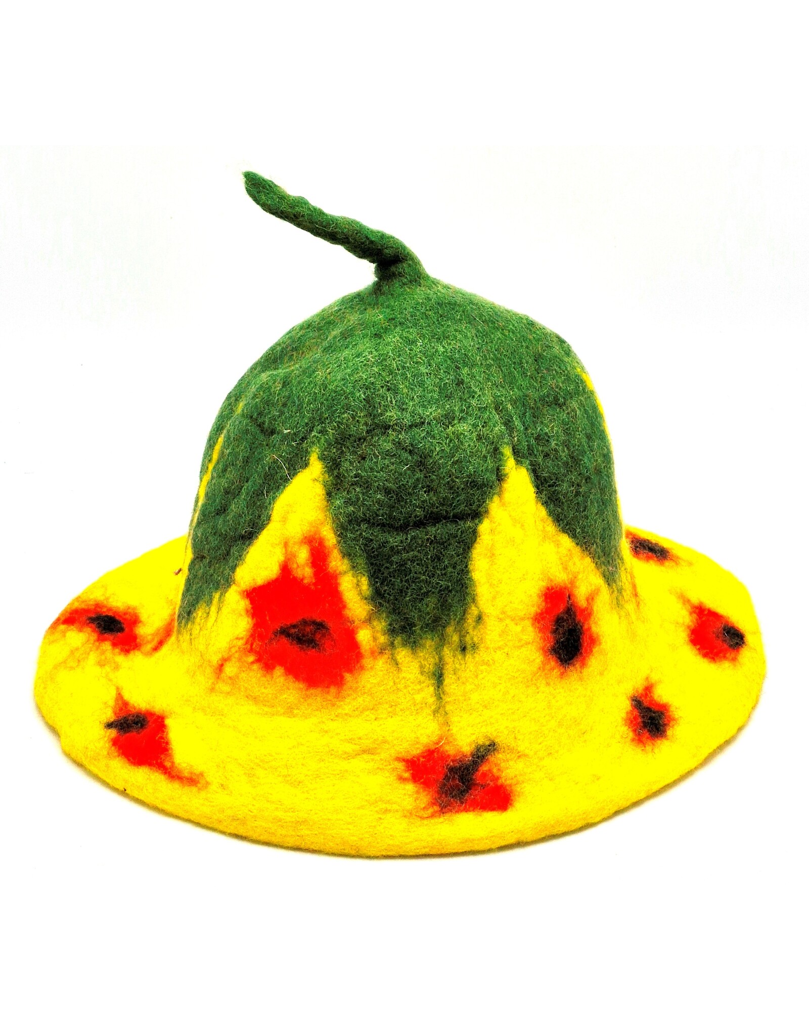 Trukado Miscellaneous - Felt hat - Sauna cap Yellow Wild Strawberry