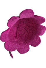 Trukado Miscellaneous - Felt Hat - Sauna cap Flower candy Pink