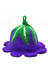 Trukado Miscellaneous -  Felt Hat - Sauna cao Flower purple