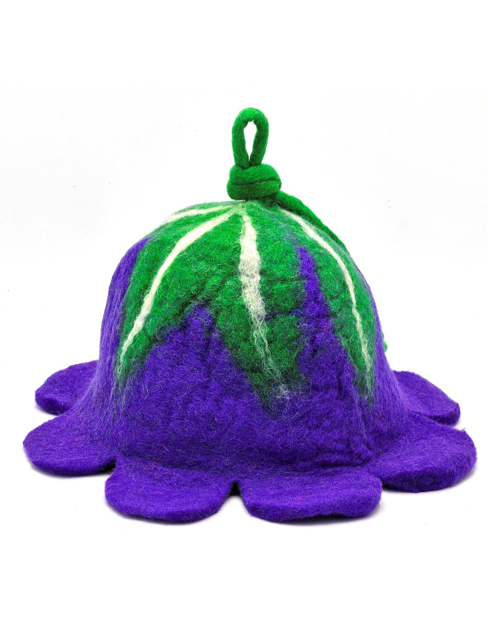 Trukado Miscellaneous -  Felt Hat - Sauna cao Flower purple