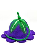 Trukado Miscellaneous - Vilten Hoed - Sauna muts Bloem paars