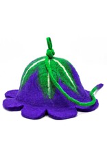 Trukado Miscellaneous -  Felt Hat - Sauna cao Flower purple