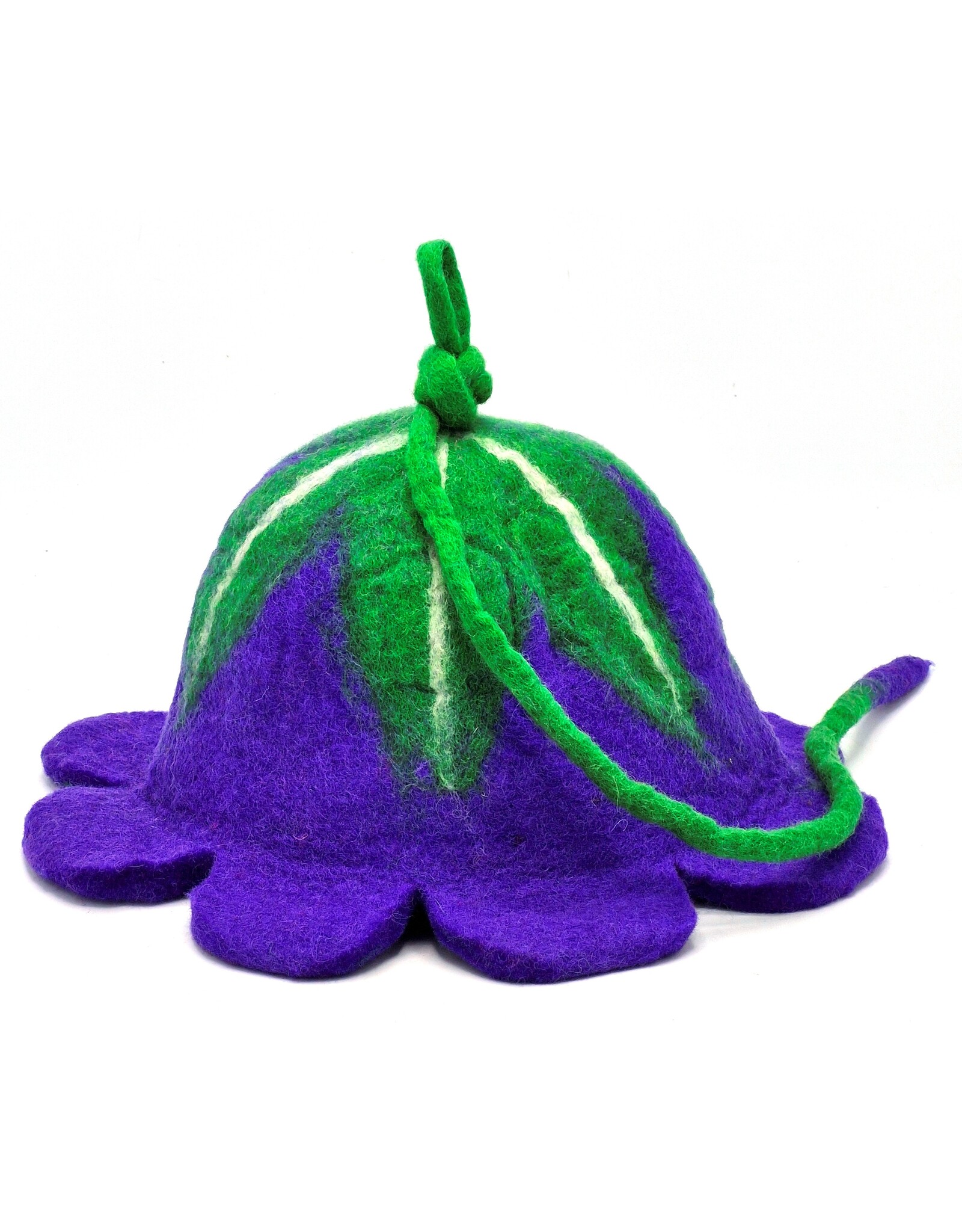 Trukado Miscellaneous -  Felt Hat - Sauna cao Flower purple