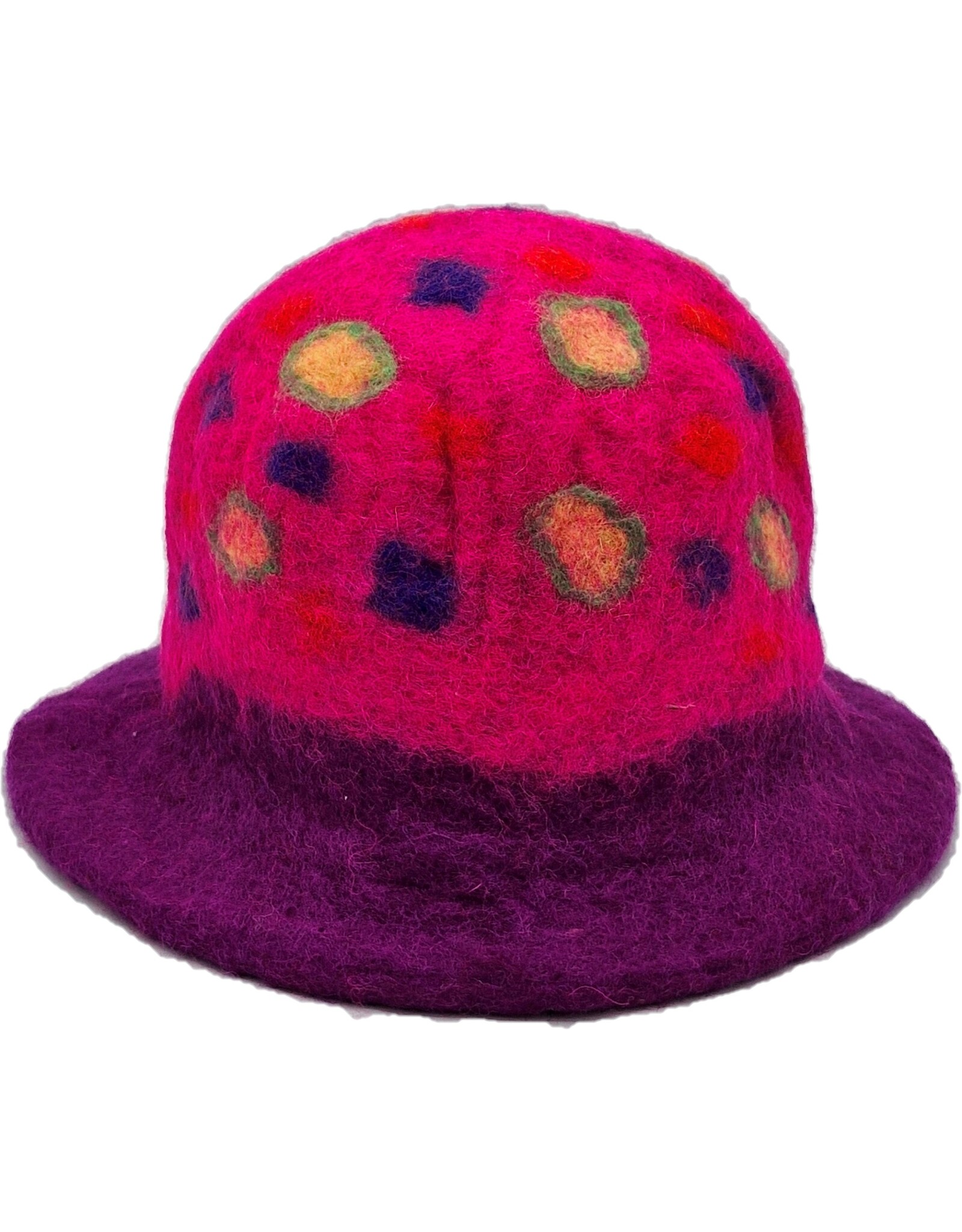 Trukado Miscellaneous - Vilten hoed - Sauna muts "Snoepje" 100% wol