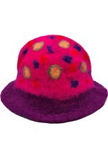 Trukado Miscellaneous - Felt hat - Sauna cap "Candy" 100% wool - 100% wool