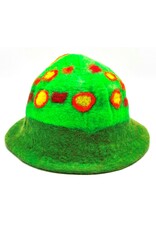Trukado Miscellaneous - Felt hat - Sauna cap "Magic Green"