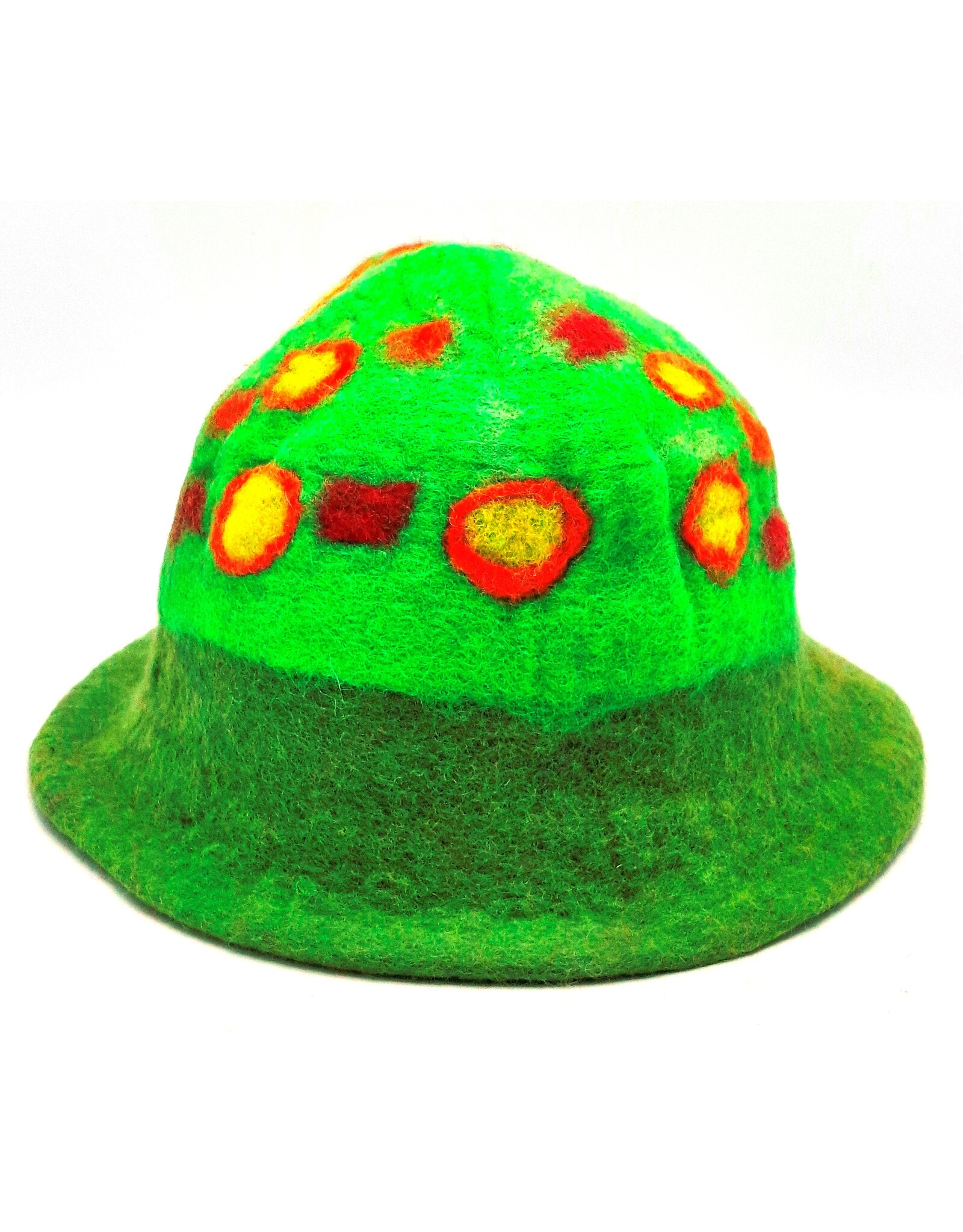 Trukado Miscellaneous - Felt hat - Sauna cap "Magic Green"