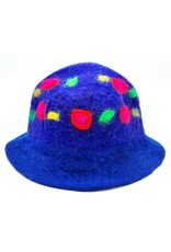 Trukado Miscellaneous - Vilten Hoed - Sauna muts "Blue Monday"