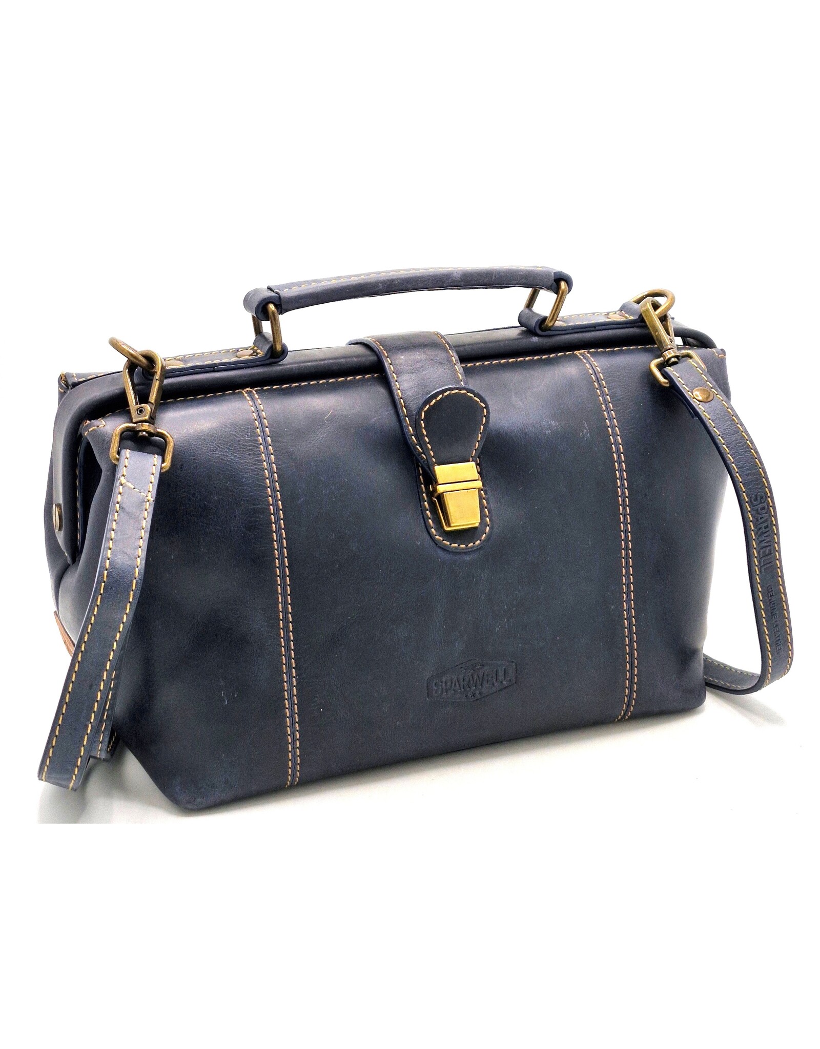 Sparwell Leather bags - Sparwell Doctor's bag "Talented Tamara" blue