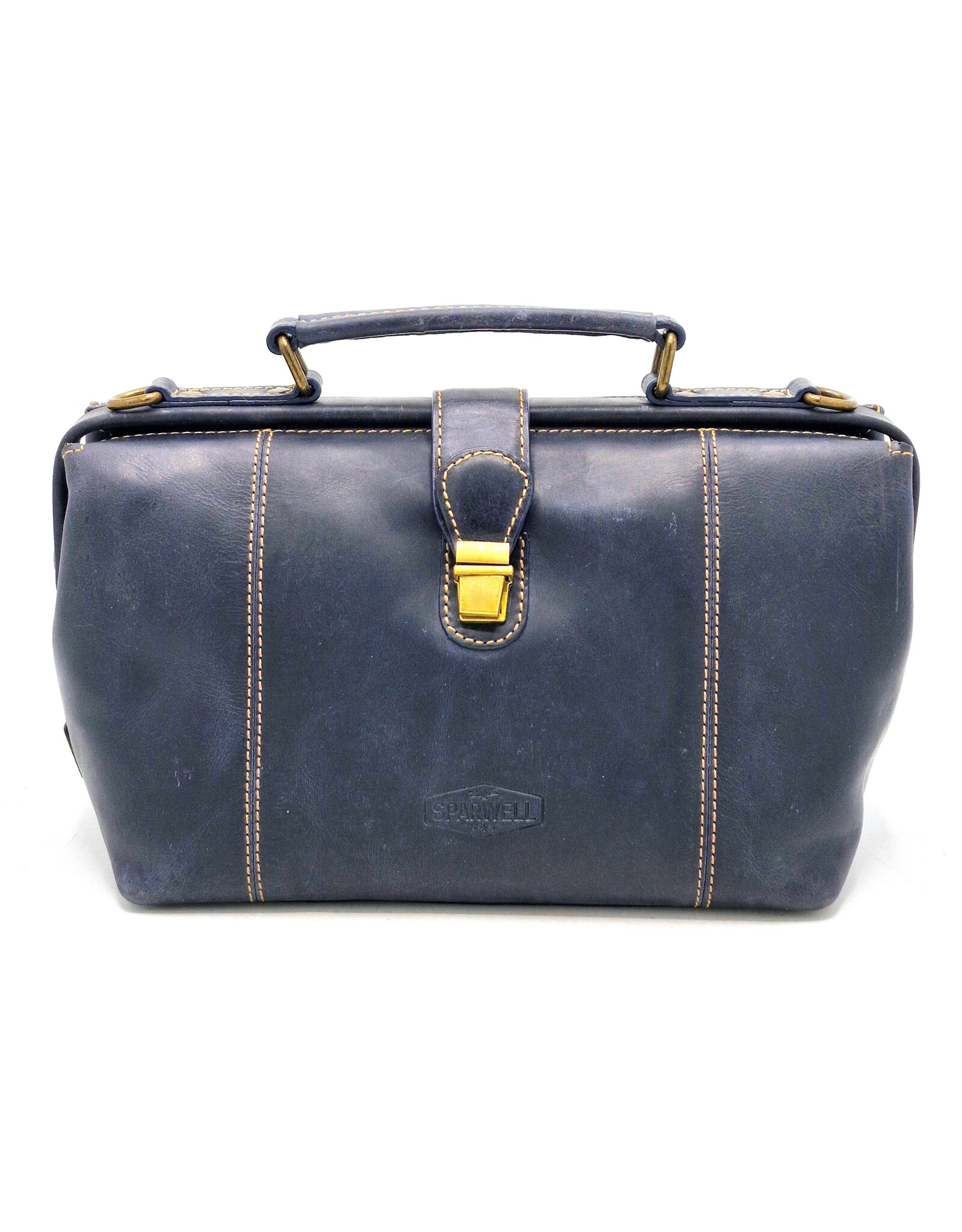 Sparwell Leren tassen - Sparwell Dokterstas "Talanted Tamara" blauw