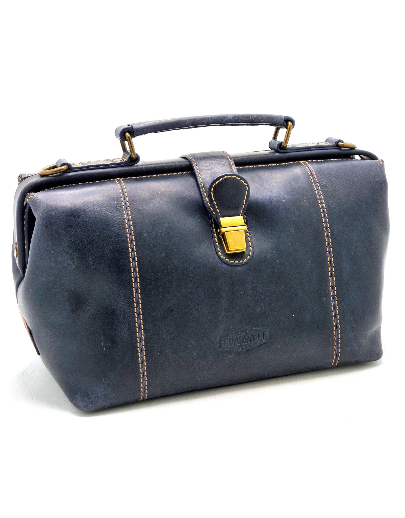 Sparwell Leren tassen - Sparwell Dokterstas "Talanted Tamara" blauw