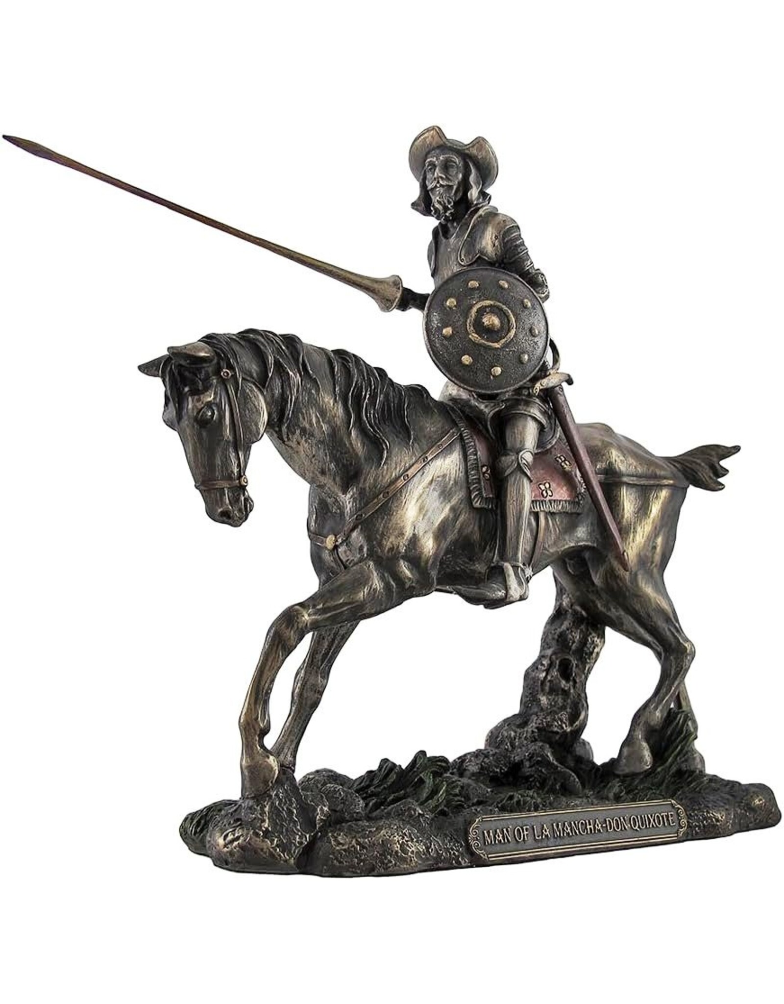 Veronese Design Giftware Beelden Collectables  - Don Quichot van La Mancha  Veronese Design