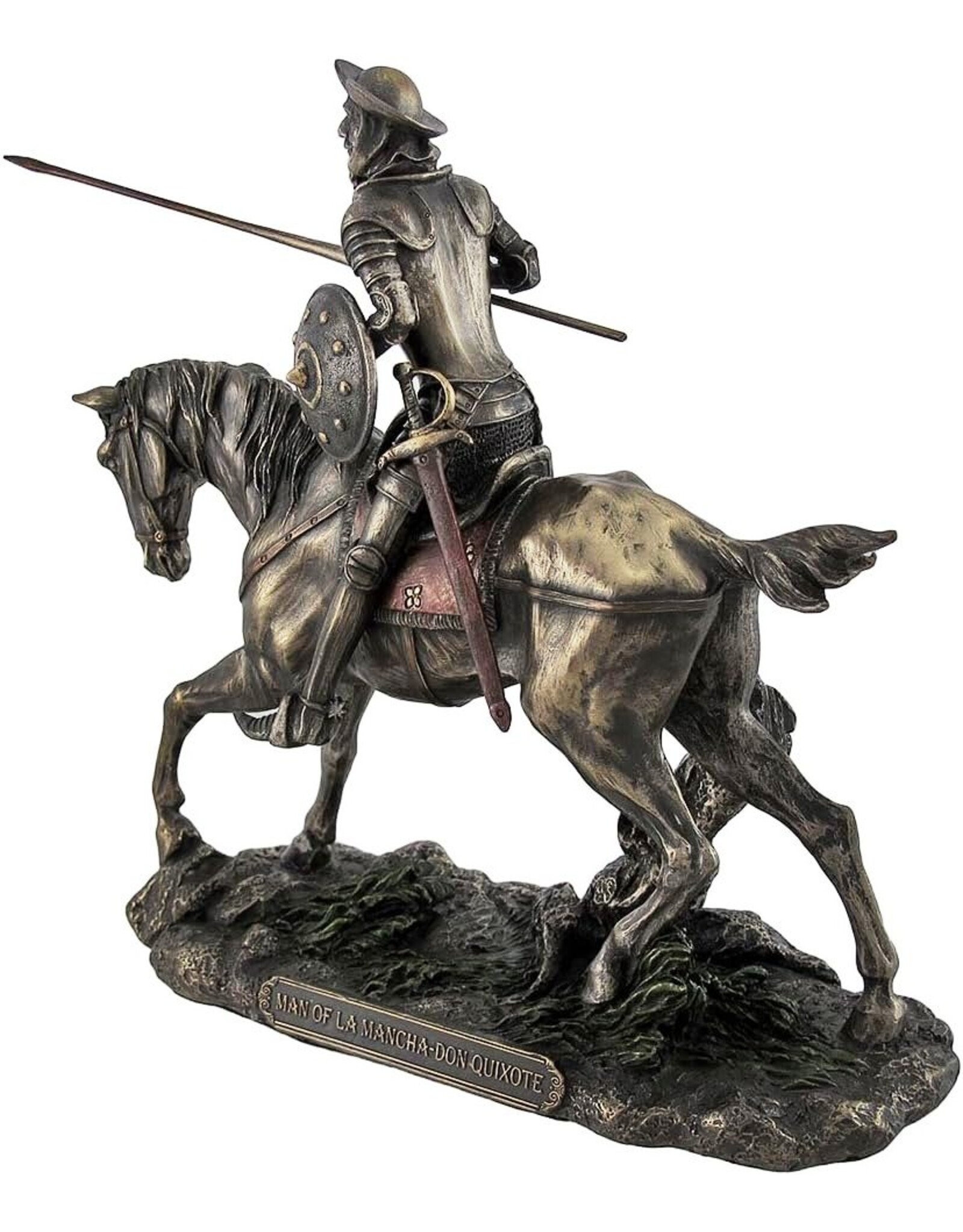 Veronese Design Giftware Beelden Collectables  - Don Quichot van La Mancha  Veronese Design