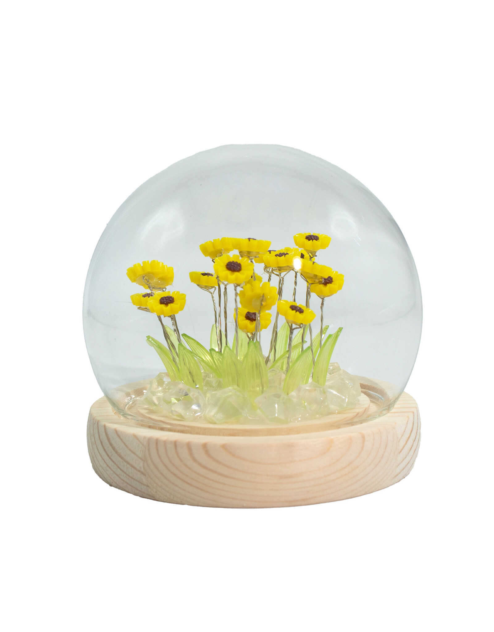 AWG Miscellaneous - Floral Glow Tuinkoepel – 20 Zonnebloemen – LED USB