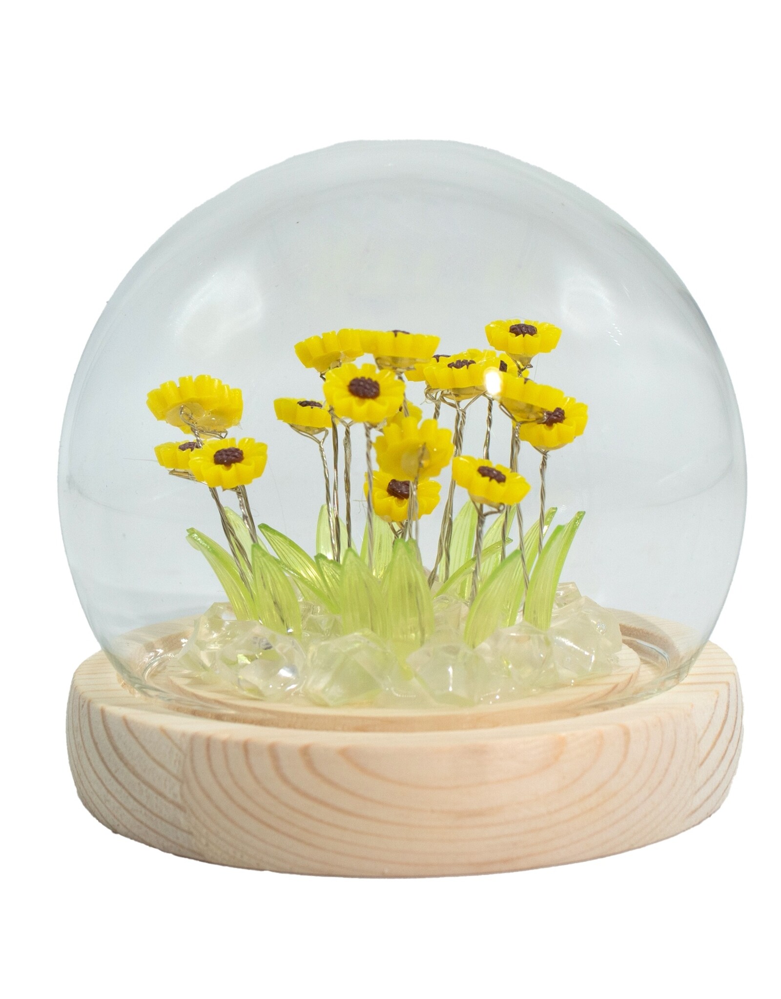 AWG Miscellaneous - Floral Glow Tuinkoepel – 20 Zonnebloemen – LED USB