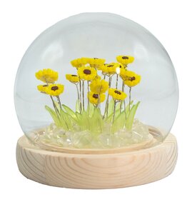 AWG Floral Glow Tuinkoepel – 20 Zonnebloemen – LED USB