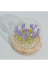 AWG Miscellaneous - Floral Glow Tuinkoepel – 20 Lila Tulpen – LED USB