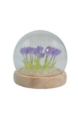 AWG Miscellaneous - Floral Glow Tuinkoepel – 20 Lila Tulpen – LED USB