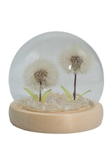 AWG Miscellaneous - Floral Glow Tuinkoepel – 2 Paardenbloemen – LED USB