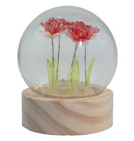 AWG Floral Glow Tuinkoepel – 5 Rode Rozen – LED