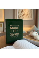 AWG Miscellaneous - Velvet Notebook "Make it Happen"