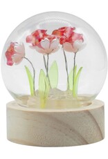 AWG Miscellaneous - Floral Glow Tuinkoepel – 5 Rode Rozen – LED