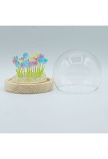 AWG Miscellaneous - Floral Glow Garden Dome – 20 Mix Tulips – LED USB