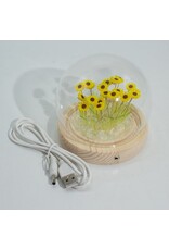 AWG Miscellaneous - Floral Glow Garden Dome – 20 Sunflowers – LED USB