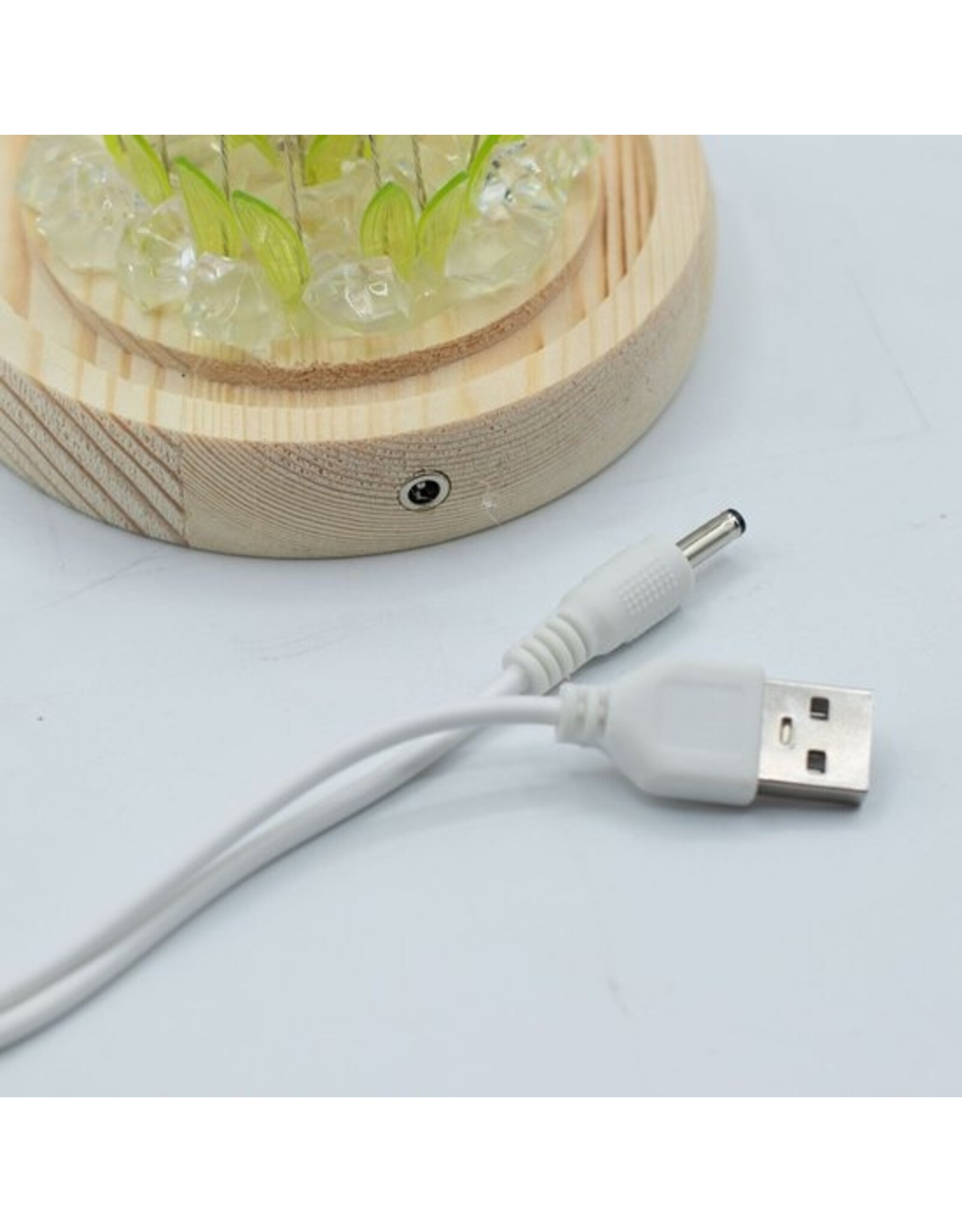 AWG Miscellaneous - Floral Glow Tuinkoepel – 20 Zonnebloemen – LED USB