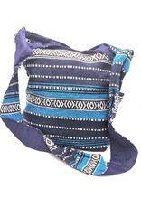 Trukado Modieus - Hobotas Geweven Stof met Etnisch Patroon Blauw