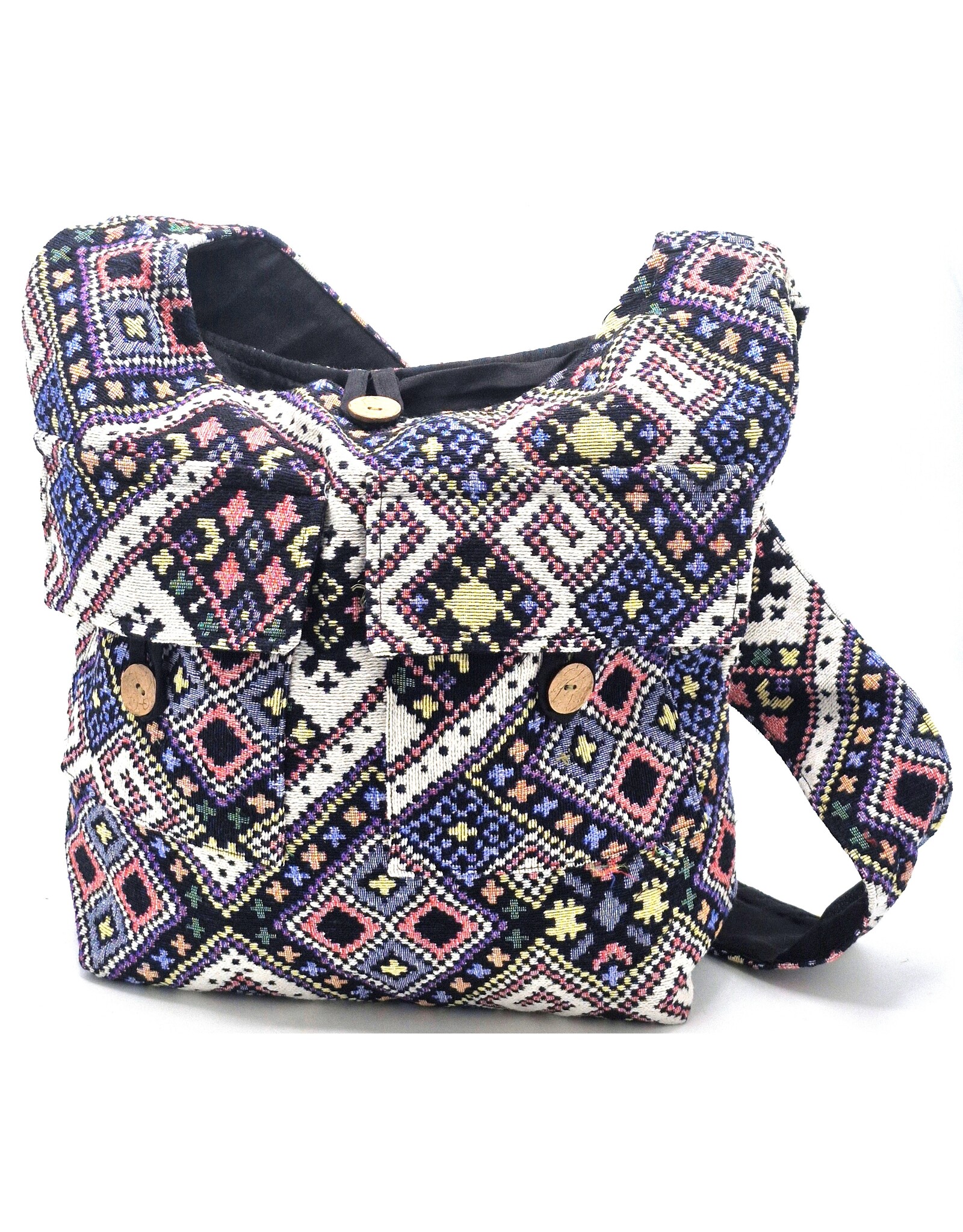 Trukado Fashion bags - Hobotas Woven Fabric with Pretty Pattern