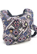 Trukado Fashion bags - Hobotas Woven Fabric with Pretty Pattern