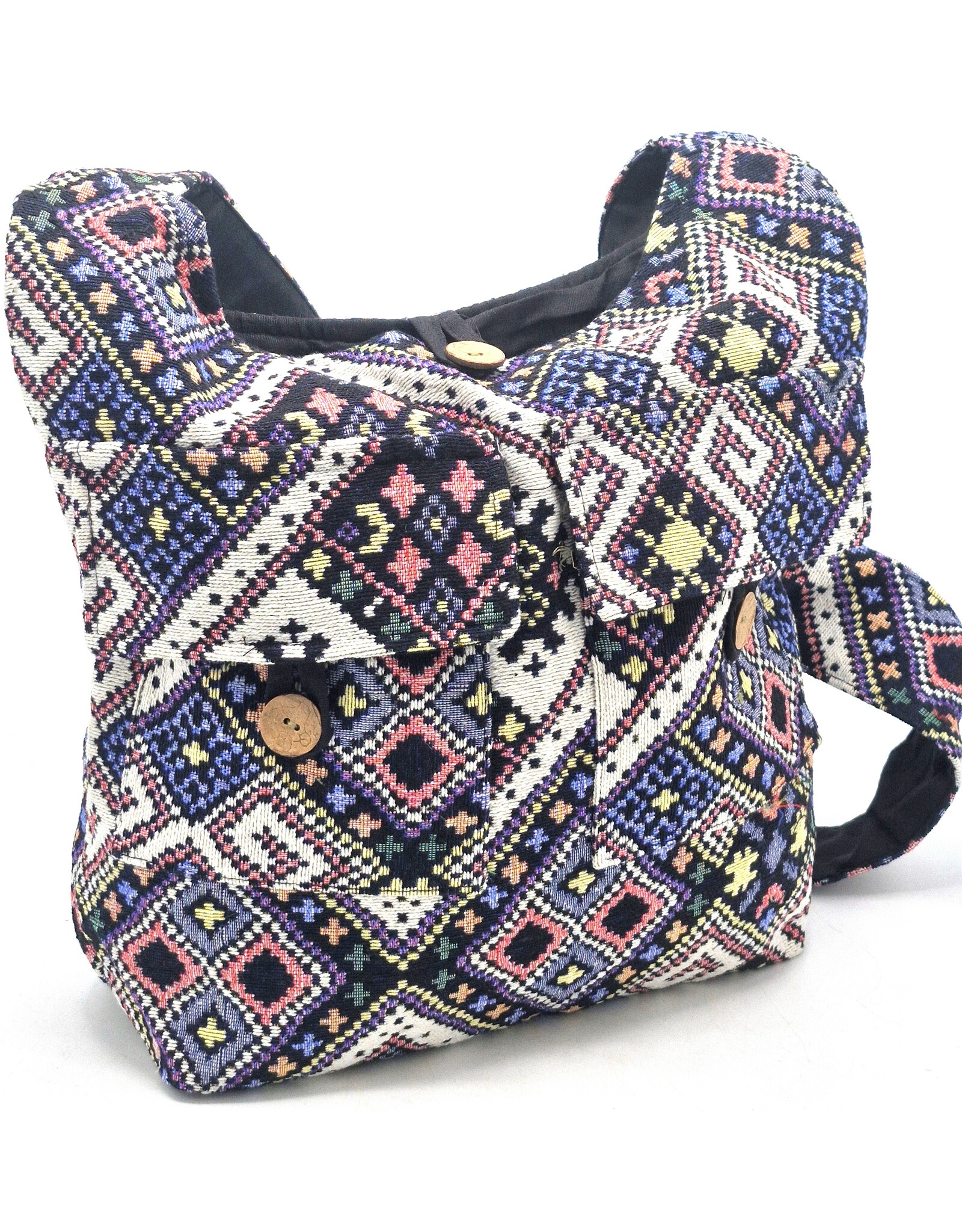 Trukado Fashion bags - Hobotas Woven Fabric with Pretty Pattern