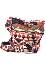 Trukado Fashion bags - Hobo bag Woven Fabric with Ethnic Pattern