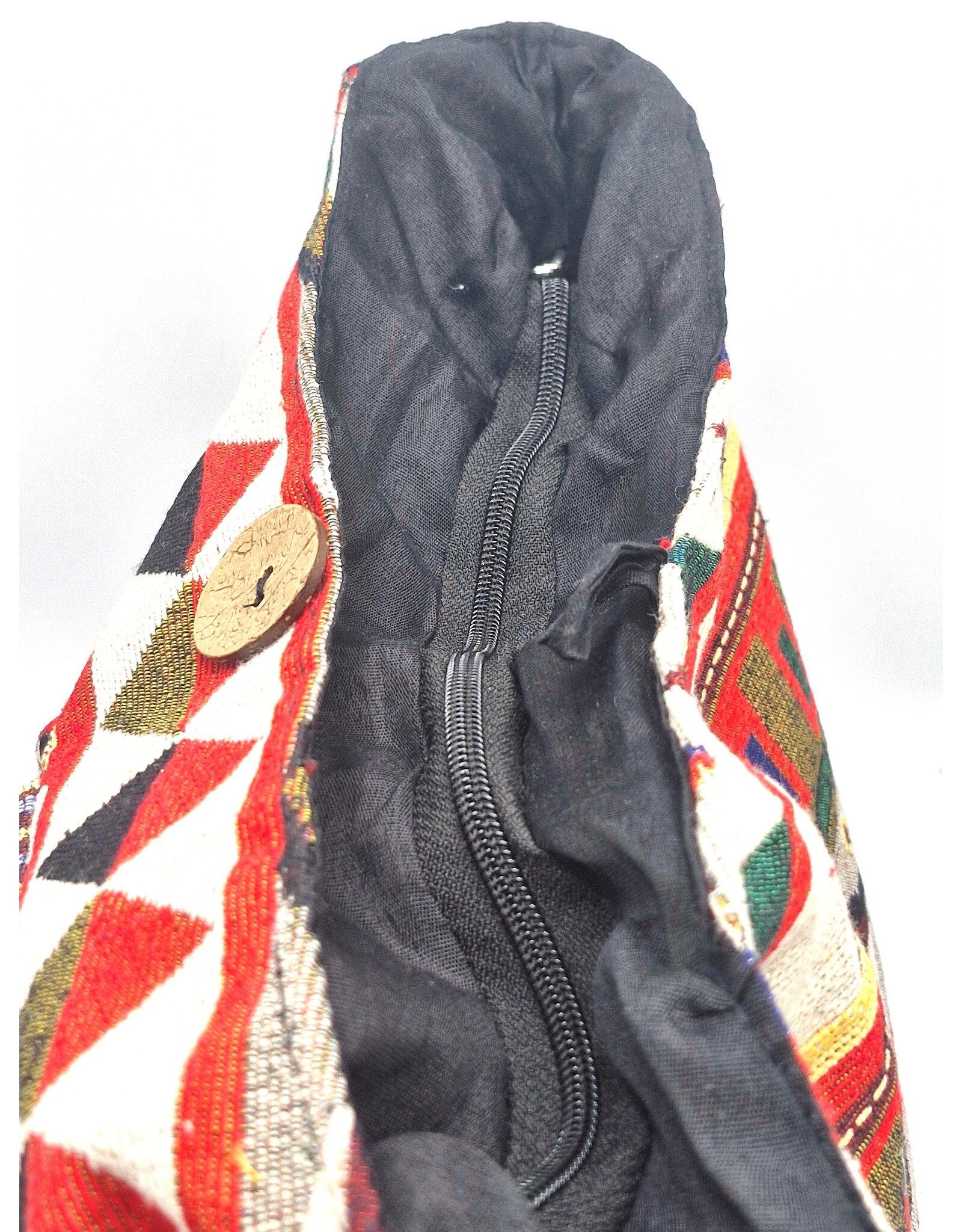 Trukado Fashion bags - Hobo bag Woven Fabric with Ethnic Pattern